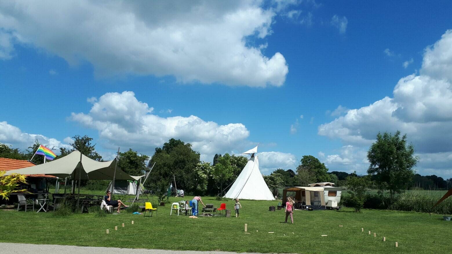 eco mini camping Den Bosch Gewande
